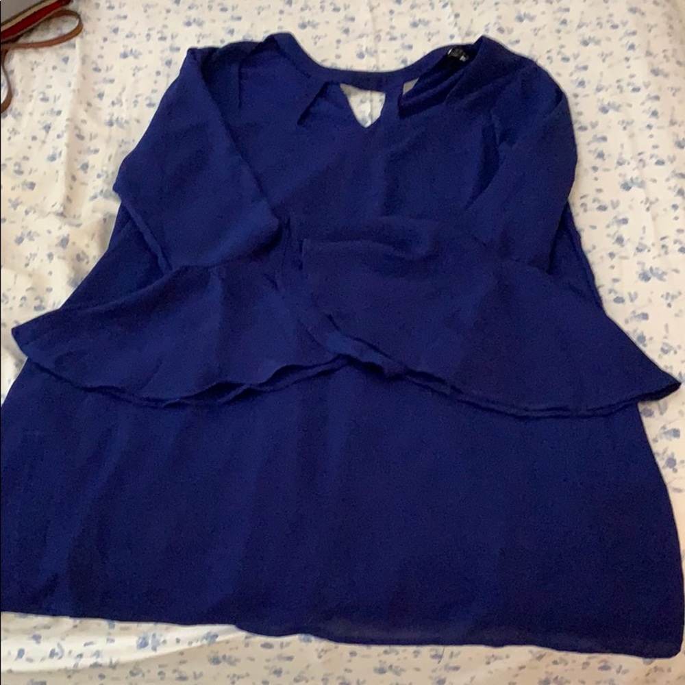 Blue dress